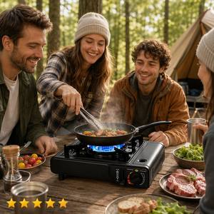 Réchaud de <span class=keywords><strong>camping</strong></span> portable d'extérieur en métal, simple et manuel, pour cuisinière à <span class=keywords><strong>gaz</strong></span> <span class=keywords><strong>butane</strong></span> - Product Image 6
