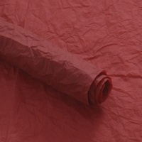 Papier d'emballage froissé imperméable 53cm*53cm pour emballage de fleurs, matériaux artistiques, emballage de bouquets, vente en gros