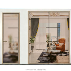 <span class=keywords><strong>Porta</strong></span> Scorrevole in Titanio e Magnesio NFRC ad Alta Efficienza Energetica per Camera da Letto, Vendita all'Ingrosso di Lega di Titanio e Magnesio di Alta Qualità - Product Image 1