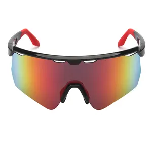 Óculos de sol UV400 para bicicleta esportiva, óculos de sol para corrida, homens e mulheres, lentes personalizadas para ciclismo ao ar livre, 2024