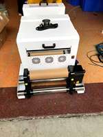 Séchoir de polymérisation DTF 650 mm avec contrôle de température par PID et espace purificateur réservé pour l'impression textile et les vêtements