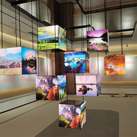 Affichage LED interactif pour jeu Magic Cube, étanche IP65, pour extérieur, signalétique électronique pour parc d'attractions et place publique
