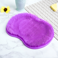 Nouvelle conception de brosse de massage des pieds en PVC à tenir à la main pour la circulation sanguine