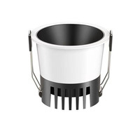 OTOP LED7W 12W 15W produk baru dalam ruangan komersial pencahayaan turun langit-langit aluminium tersembunyi COB LED Downlight