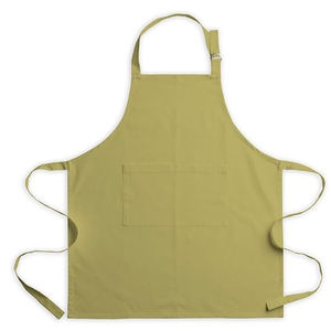 Tablier de cuisine et de salon en toile avec doubles poches | Tablier en coton avec logo brodé personnalisé en plusieurs couleurs-Fourniture en gros - Product Image 1