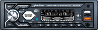 Radio Estéreo para Coche, Reproductor MP3 1DIN, Bluetooth, FM, AM, RDS, DAB + USB, SD, Conexión de Tarjeta TF, Función de Amplificador, ASF