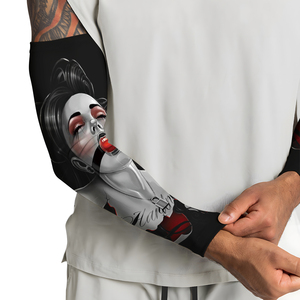 Manchons de bras anti-UV personnalisés, respirants, écologiques, unisexes, UPF50+, en soie glacée, à séchage rapide, rafraîchissants, pour tatouage, pour l'extérieur - Product Image 3