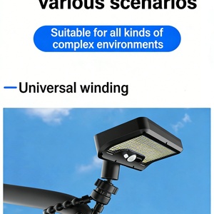 Lámpara Solar de Jardín con Forma de Pulpo, Lámpara de Clip para Exteriores, Ideal para Acampar y Uso Doméstico, Nuevo Modelo con Sensor de Movimiento, Lámpara de Pared Impermeable - Product Image 2