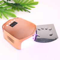 Lampe à ongles portable sans fil et rechargeable à haute puissance de 96 Watts Pro Cure LED UV Gel Nail Polish Dryer pour salon