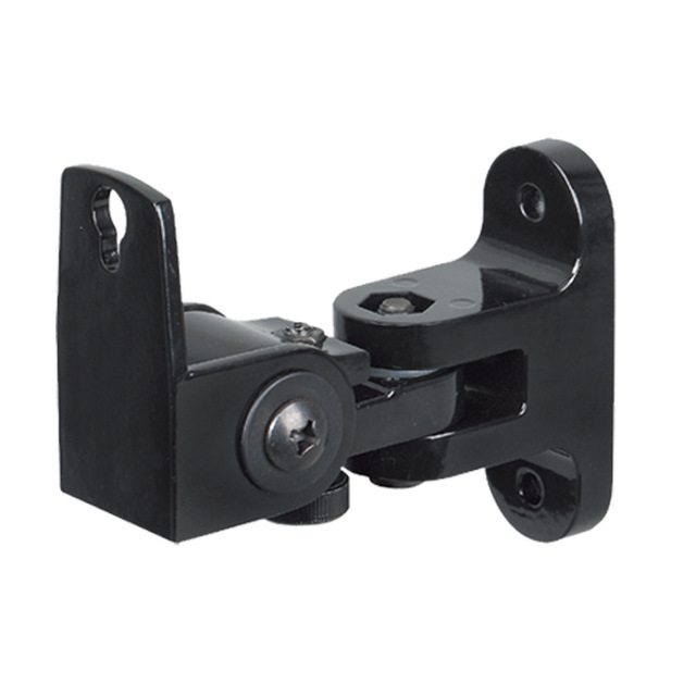 Durable Wall-Mounted Surround Sound Speaker Mount Home Theater Multi-Angle Swivel Tilt Musical Instrument Accessory