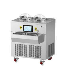 Nouvelle machine <span class=keywords><strong>à</strong></span> glace artisanale automatique 40L/H 60L, machine <span class=keywords><strong>à</strong></span> glace dure commerciale <span class=keywords><strong>à</strong></span> faible bruit 220V pour restaurants et cafés - Product Image 3