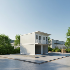 บ้านคอนเทนเนอร์แบบแผงแซนวิชระบายอากาศได้ดี ออกแบบตามสั่ง พร้อมดีไซน์พับเก็บและถอดประกอบได้ สำหรับอพาร์ทเมนต์ระดับพรีเมียม - Product Image 1