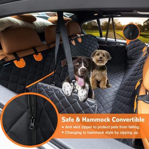 Heavy Duty Dog <span class=keywords><strong>Car</strong></span> Seat Protector Wasserdichtes Oxford Nylon Material Solid und langlebig mit rutsch festem Hängematten koffer und Tasche - Product Image 2
