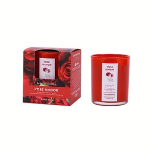 Vela Aromática de Cera de Soya en Frasco de Vidrio Colorido, con Múltiples Fragancias, Decoración para Bodas, Cumpleaños, Regalo para el Hogar - Product Image 5