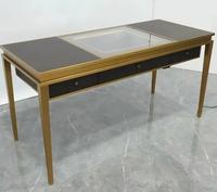 Bijoux de table en acier inoxydable Bijoux brillants Banc de travail Magasin d'optique de vente au détail personnalisé Présentoir à lunettes de soleil Support de table de comptoir
