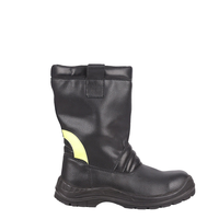 Chaussures de sécurité montantes unisexe AOXIANG pour l'été, usage en chantier et usine, tige en cuir véritable, embout en acier, anti-perforation, confortables pour le travail