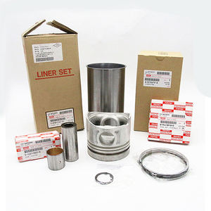 Mining <b>Machinery</b> Engine Parts for Isuzu 4JJ1 4JG1 4JB1 4HK1 4BG1 6BG1 6HK1 6WG1 6BD1 Engine Overhaul Rebuild Cylinder Liner Kit - Product Image 1