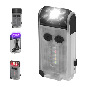 Boruit V30 Có Thể Sạc Lại Mini <span class=keywords><strong>Torch</strong></span> Ánh Sáng <span class=keywords><strong>900</strong></span> Lumens Túi Đèn Pin Với Ngân Hàng Điện, UV Red <span class=keywords><strong>Torch</strong></span> Ánh Sáng, Từ Đèn Pin <span class=keywords><strong>Torch</strong></span> - Product Image 1