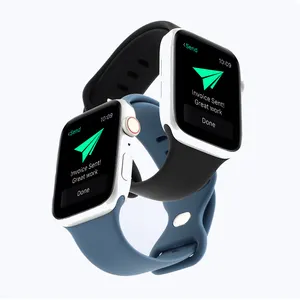 ขายส่ง เข็มขัด rock band-สายซิลิโคนสำหรับ Apple Watch,สายรัดข้อมือยางสายนาฬิกาขนาด44มม. 40มม. Iwatch 42มม. 38มม. 44สำหรับ Apple Watch 7 SE 6 5 4 3 2 1