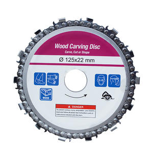 Disque de chaîne pour meuleuse d'angle de 4 pouces/5 pouces pour le travail du bois, pour les lames de scie à rainurer et la coupe du bois, catégorie de produits : disques de ponçage - Product Image 4