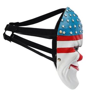 หน้ากากตัวตลกสำหรับตกแต่งงานปาร์ตี้หน้ากากฮาโลวีนมีสีสันที่แตกต่างกันอุปกรณ์ประกอบฉากการถ่ายภาพ - Product Image 4