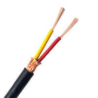 Câble d'alimentation flexible YVFRP NBR/PVC, câble blindé en cuivre pour l'automatisation industrielle