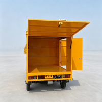 Camion de livraison électrique pur à 4 roues, haute capacité de chargement, certifié CEE, avec boîte de livraison certifiée UE