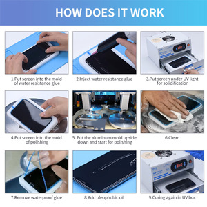 Máy đánh bóng sửa chữa kính điện thoại di động, loại bỏ vết xước, máy đánh bóng màn hình điện thoại di động - Product Image 4