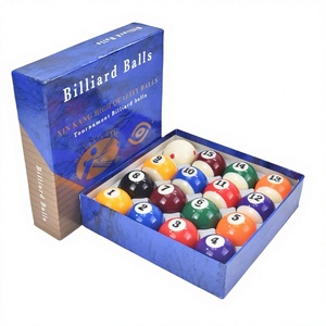 Juego <span class=keywords><strong>de</strong></span> 16 <span class=keywords><strong>Bolas</strong></span> <span class=keywords><strong>de</strong></span> <span class=keywords><strong>Billar</strong></span> Xinkang <span class=keywords><strong>de</strong></span> Resina 5A, Elegantes <span class=keywords><strong>Bolas</strong></span> <span class=keywords><strong>de</strong></span> Cristal Negro Diamante <span class=keywords><strong>de</strong></span> 57.2mm, Tamaño Estándar - Product Image 1