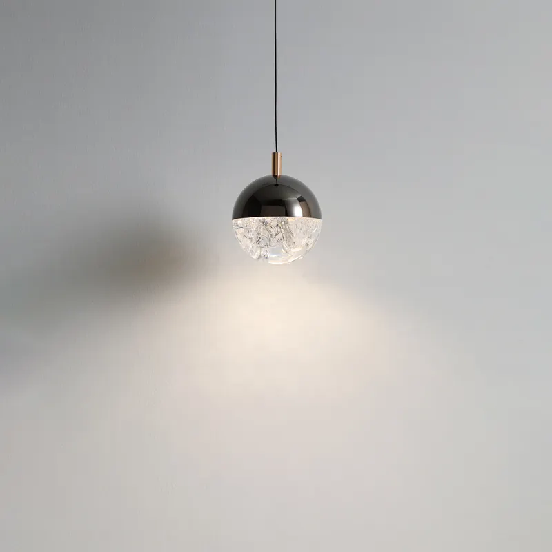 Lámpara colgante moderna contemporánea OEM directa de fábrica, candelabros, luces, lámpara colgante para sala de estar, candelabro negro