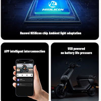 Neue 1080P HD Wasserdichte Silikon-Motorradhelm-Kamera Outdoor-Fahr-DVR Dashcam für Fahrrad Elektrofahrrad Mountainbike