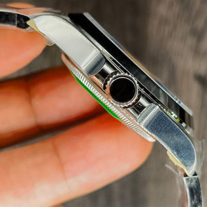 Montre-bracelet mécanique <span class=keywords><strong>Seiko</strong></span> de haute qualité Mouvement automatique de luxe avec fonction analogique luminescente Bracelet en acier inoxydable durable - Product Image 3