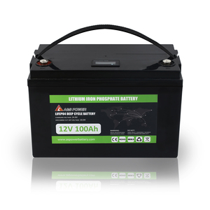 12V 200Ah Lithium Fer Phosphate Camping Rv Batterie de secours au lithium-ion Batteries au lithium Pack Lifepo4 pour RV Van Camper - Product Image 4