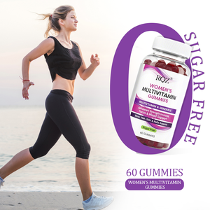 Gummies <span class=keywords><strong>multivitamin</strong></span>ées pour femmes OEM, complément alimentaire quotidien avec vitamine C, D3, complexe B pour le soutien immunitaire et énergétique, saveur fruitée - Product Image 6