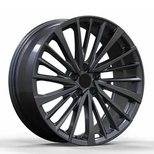 Custom 1 Piece 17" 18" 19" 20" Gloss Black Luxury Car Wheel Rims 5x120 For Lexus