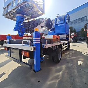 Plataforma de Trabajo Aérea HOWO 4X4 Diésel, Nueva, Montada en Camión, con Brazo Flexible y Canasta, 30m de Altura, Buen Precio - Product Image 6