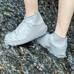 Capa de silicone para sapatos, molde de silicone antiderrapante e impermeável para botas de chuva ao ar livre - Product Image 3