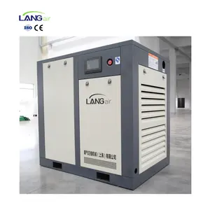 Langair Fabriek Directe Prijs 37kw 50hp Riem Aangedreven Schroef Luchtcompressor Machine