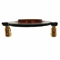 Yicheng Titanium 3405 34.4mm Bobine vocale de haute qualité pour tweeter, diaphragme de haut-parleur composite passif de remplacement, disponible en ligne