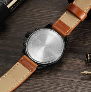 นาฬิกาข้อมือผู้ชาย Curren 8225 ระบบควอตซ์ญี่ปุ่น สายหนัง พร้อมปฏิทินครบ นาฬิกาขายส่งสำหรับผู้ชาย - Product Image 6