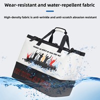 Sac de ski imperméable avec compartiment à chaussures indépendant, sac à bandoulière de grande capacité
