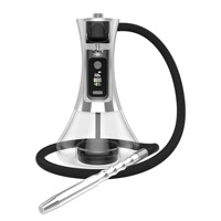 Chicha électronique intelligente en acrylique givré moderne Ehuka X1 rechargeable et reutilisable