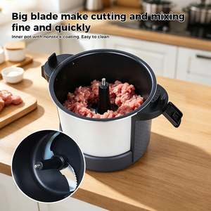 Procesador de Alimentos Eléctrico Multifuncional para Preparar <span class=keywords><strong>Fufu</strong></span>, Ñame Triturado, Banku y Otros Alimentos - Product Image 3