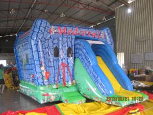 Château gonflable pour enfants, location pour fêtes commerciales en plein air - Product Image 1