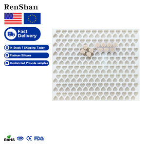 แม่พิมพ์ช็อคโกแลตซิลิโคนเกรดอาหารสำหรับช็อคโกแลตบาร์พิสตาชิโอลูกอมช็อคโกแลตขนม - Product Image 5