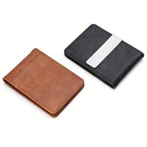 Cartera Compacta para Tarjetas de Crédito, Portátil, de Cuero PU, con Clip para Billetes, Funcional, para Hombres y Mujeres - Product Image 2