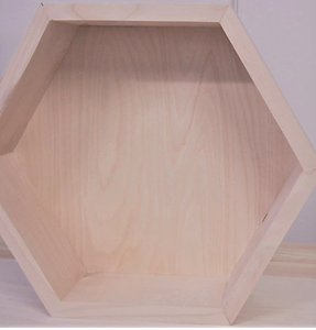 Cubes muraux modulaires en bois pour chat (hexagone) - Product Image 3