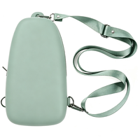 Tas Selempang Mini CHINFAI untuk Wanita, Tas Selempang Silikon untuk Anak Perempuan, Tas Bahu Silikon Fashion, Tas Silikon Kecil Custom untuk Anak