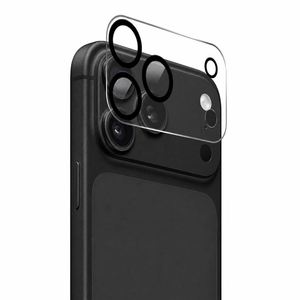 Protection d'objectif d'appareil photo en verre trempé transparent anti-rayures avec impression soyeuse, personnalisée en usine (OEM) pour iPhone 17 Pro Max - Product Image 1