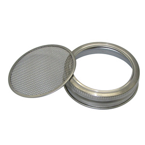 Tapas de germinación de tarro de albañil de plástico con pantalla de frijol, Kit de germinación de tarro de albañil para interiores para tarros de albañil de boca ancha - Product Image 4